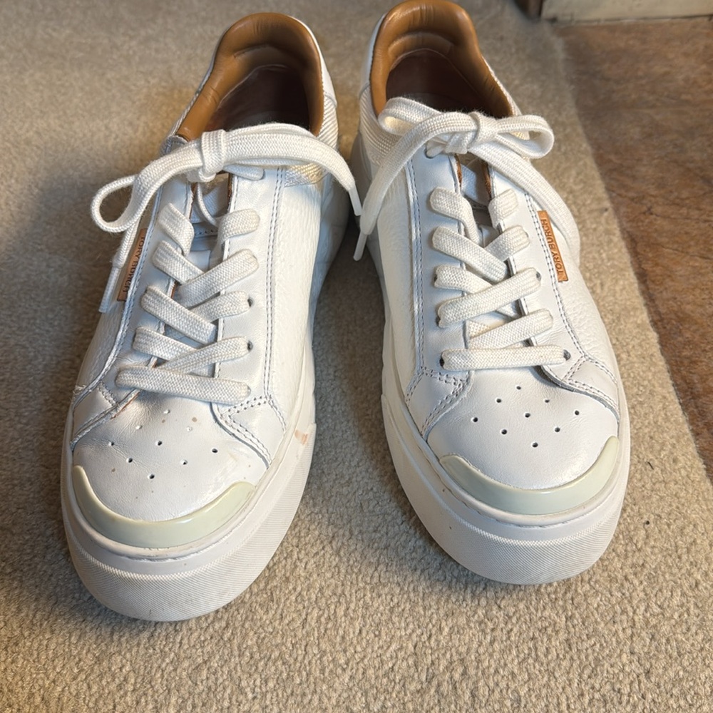 White Leather women’s sneakers